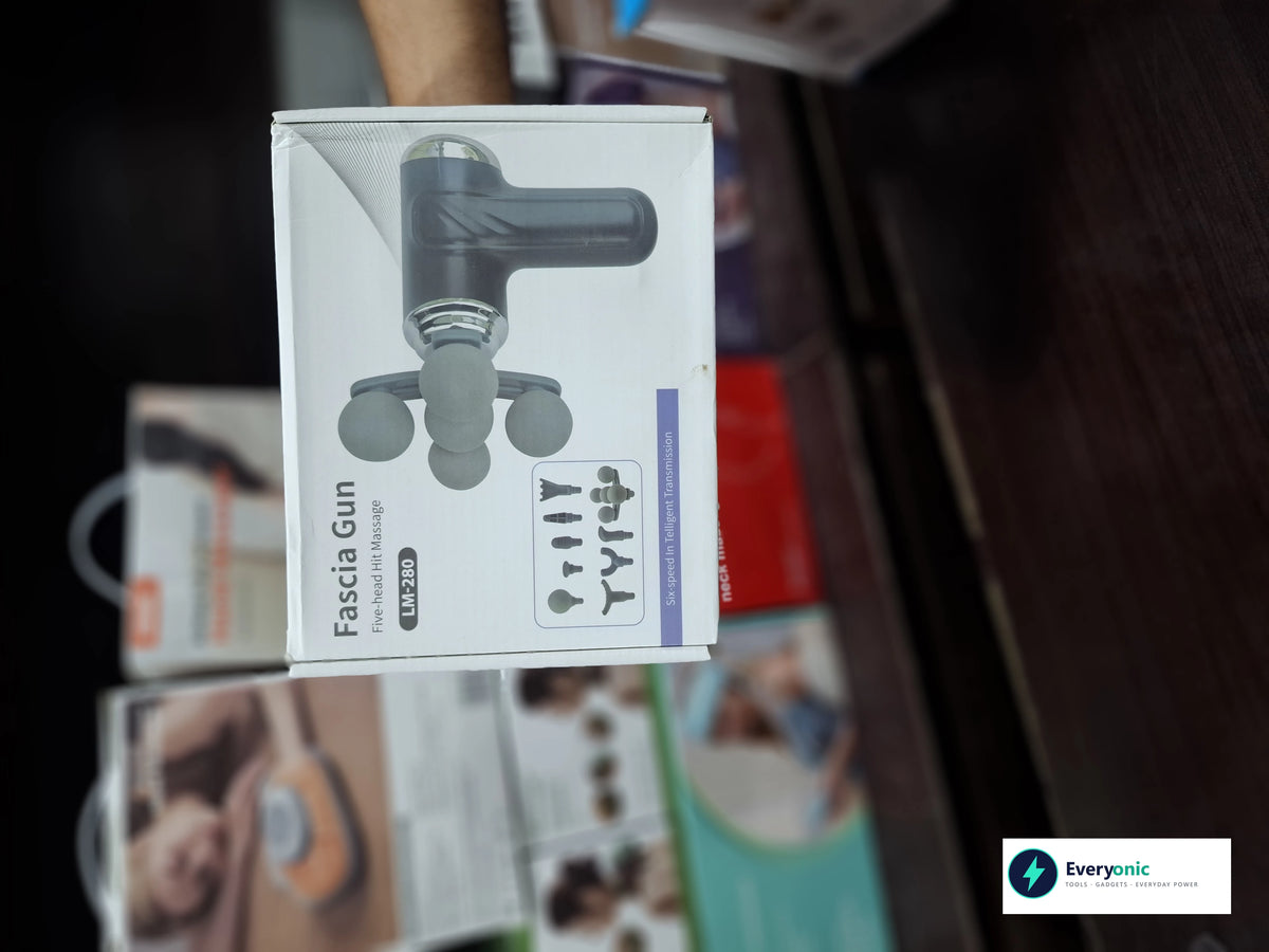 FIVE HEAD FACIAL MASSAGE GUN LM280