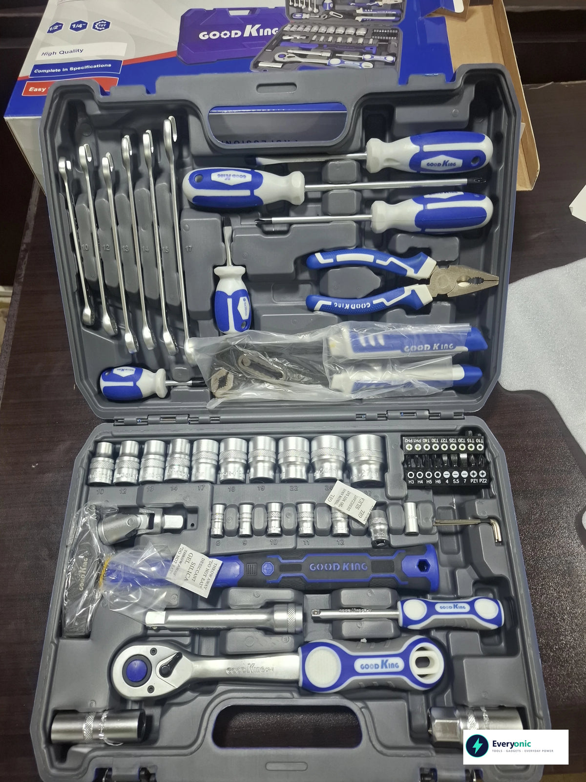 GOOD KING 61PCS TOOLSKIT